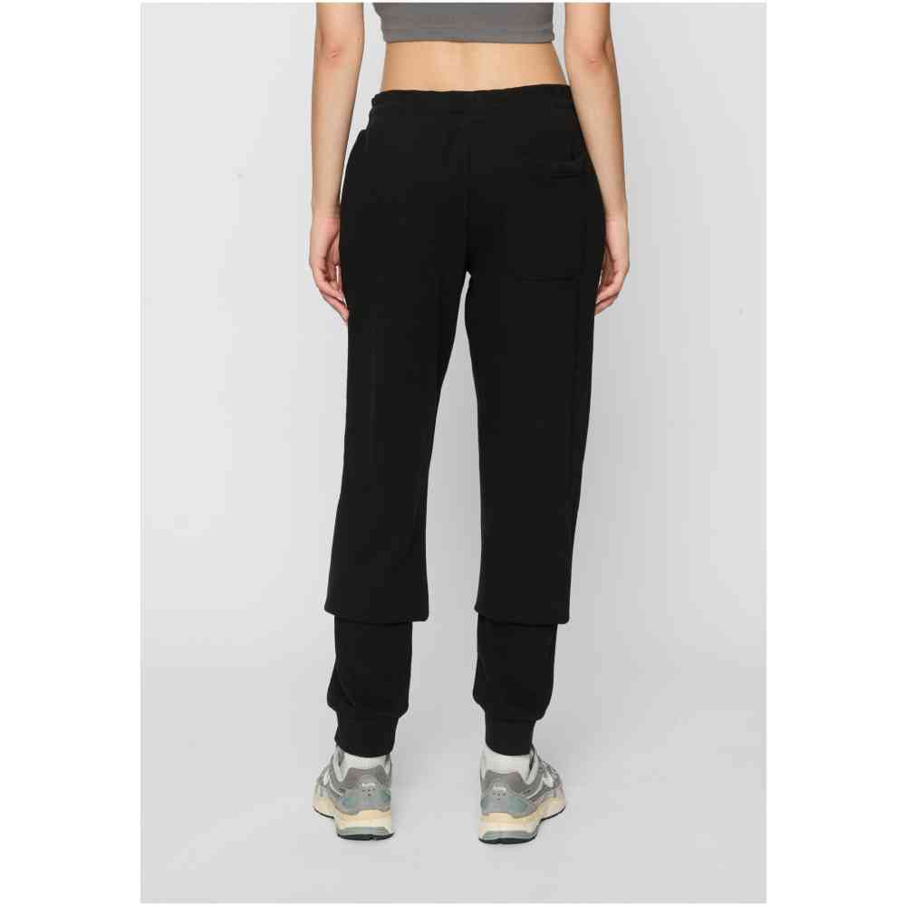 Urban Classics - Light Terry Basic Dames joggingbroek - Zwart